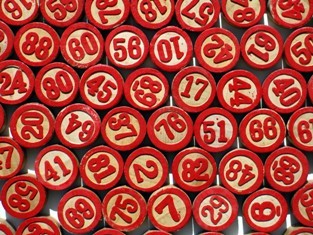 This photo of Bingo markers was taken by photographer Sanja Gjenero from Zagreb, Croatia.